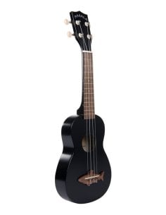 Kala MK-SS/BLK - Ukulele soprano Shark - Blacktip - c/borsa