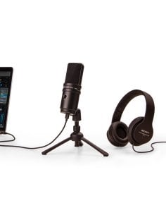 Zoom ZUM-2PMP - Kit Podcast USB con Microfono USB/Cavo/Cuffie/Treppiede