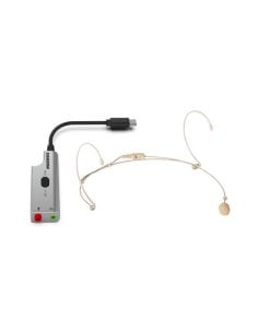Samson DEU1 - Bundle Microfono Headset e Adattatore Audio USB (DE5 + UP1)