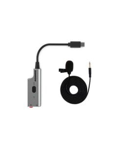 Samson LMU1 - Bundle Microfono Lavalier Broadcast e adattatore audio USB (LM8 + UP1)