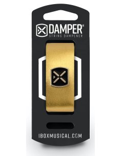 IBOX MUSICAL Damper DM MD02 Metallic Gold Leather / Iron Tag