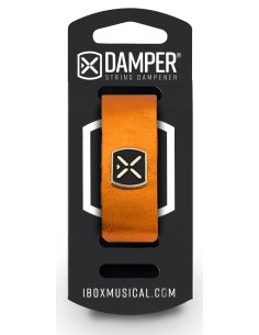 IBOX MUSICAL Damper DM MD03 Metallic Orange Leather / Iron Tag