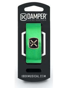 IBOX MUSICAL Damper DM MD05 Metallic Green Leather / Iron Tag