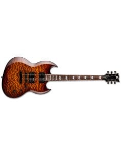 LTD LTD VIPER-256 - Dark Brown Sunburst