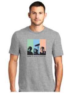 Zoom T-SHIRT GRIGIA - Taglia M