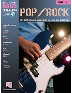 AAVV BASS PLAY ALONG V 3: SONGS FOR BEGINNERS+ AUDIO ACCESS