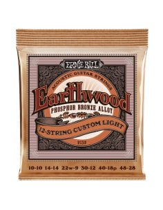Ernie Ball 2152 Earthwood 12-String Custom Light Phosphore Bronze