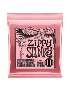 Ernie Ball 2217 Nickel Wound Zippy Slinky 7-36