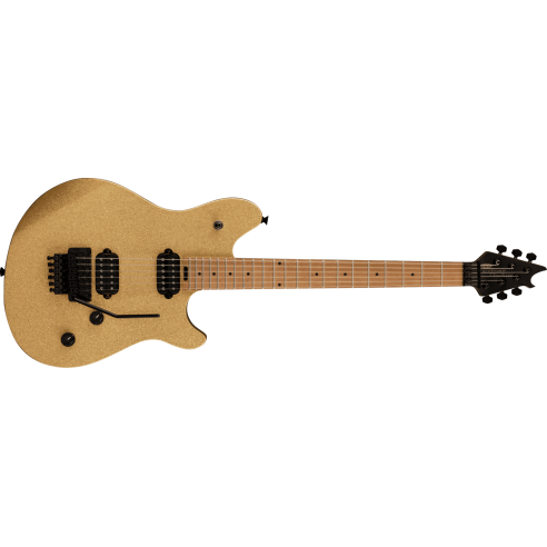 EVH WOLFGANG WG STD QM BAKED MAPLE GOLD SPARKLE