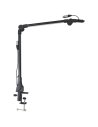 MP GEAR MS200AL ASTA TAVOLO TELESCOPICA E CLIP + LUCE