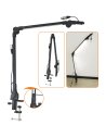 MP GEAR MS200AL ASTA TAVOLO TELESCOPICA E CLIP + LUCE