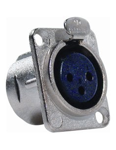 Quik Lok NC/352 XLR 3 poli femmina da pannello Neutrik (NC3FD-L-1)