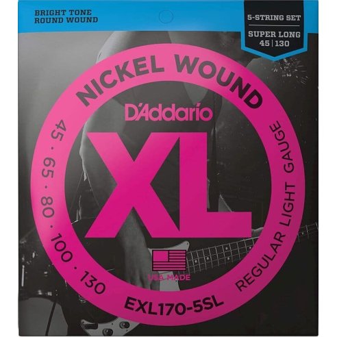 D'ADDARIO EXL170/5SL 45-130