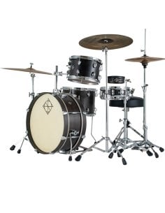 Dixon PODL520BKC - shell kit - finitura Satin Black Coal Lacquer