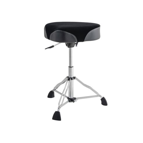 Dixon PSN-12HM - seggiolino Hydraulic - seduta a sella tessuto Nero/Grigio - gamba doppia