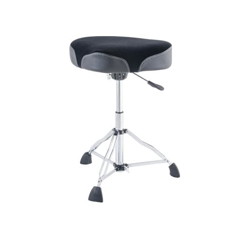 Dixon PSN-14HM - seggiolino Hydraulic - seduta a sella tessuto Nero/Grigio - gamba doppia