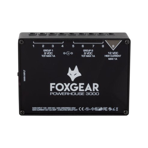 Foxgear POWERHOUSE 3000 - Alimentatore multiplo per pedalboard