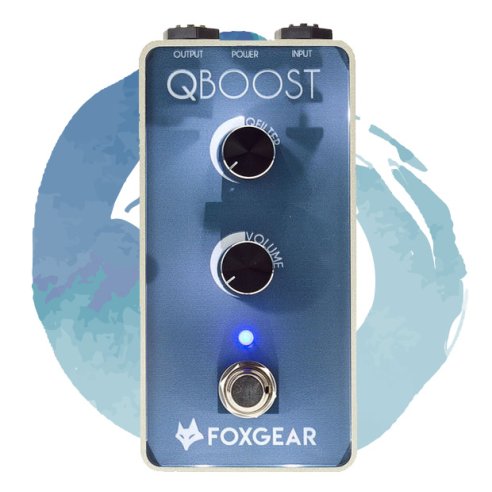Foxgear QBOOST - Pedale boost parametrico per chitarra