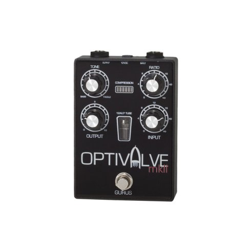 Foxgear GURUS OPTIVALVE MKII - Pedale compressore valvolare per chitarra