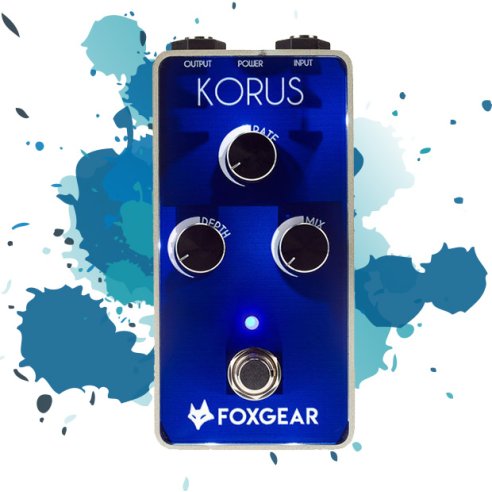 Foxgear KORUS - Pedale Chorus per chitarra