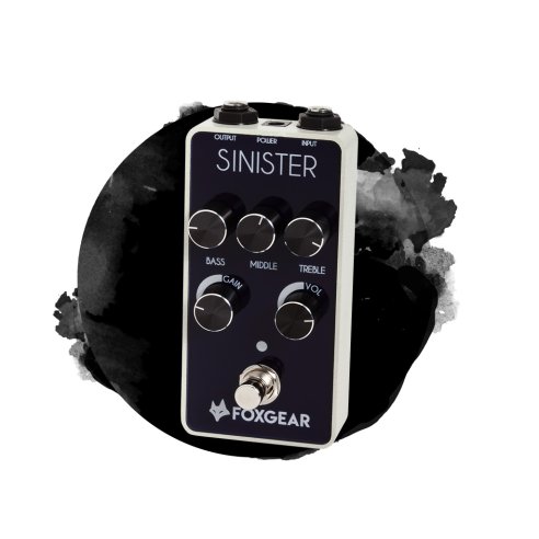 Foxgear SINISTER - Pedale distorsore per chitarra