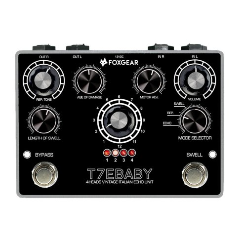 Foxgear T7E BABY - Pedale delay per chitarra