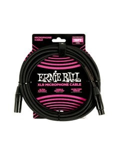 Ernie Ball 6391 Cavo Microfonico Braided nero 4,5 m