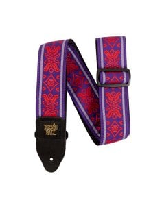 Ernie Ball 5330 Royal Flush Red Jacquard Strap
