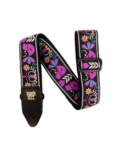 Ernie Ball 5331 Purple Bird Lupin Jacquard Strap