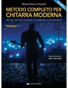 CHIARETTI METODO COMPLETO PER CHITARRA MODERNA + AUDO ON LINE