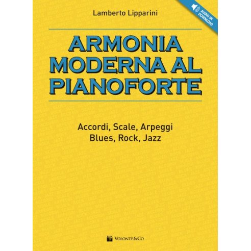 LIPPARINI ARMONIA MODERNA AL PIANOFORTE + AUDIO ONLINE