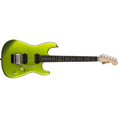 CHARVEL PRO MOD SD1 HH FR LIME GREEN METALLIC