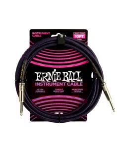 Ernie Ball 6393 Braided Straight Straight 3m