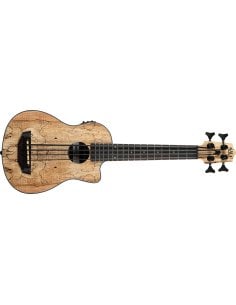 Kala UBASS-SP-MAPL-FS - U-BASS Spalted Maple elettrificato - c/borsa