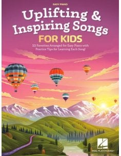 AAVV UPLIFTING & INSPIRING SONGS FOR KIDS - EASY PIANO