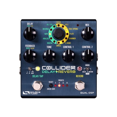 SOURCE AUDIO SA263 COLLIDER DELAY+REVERB