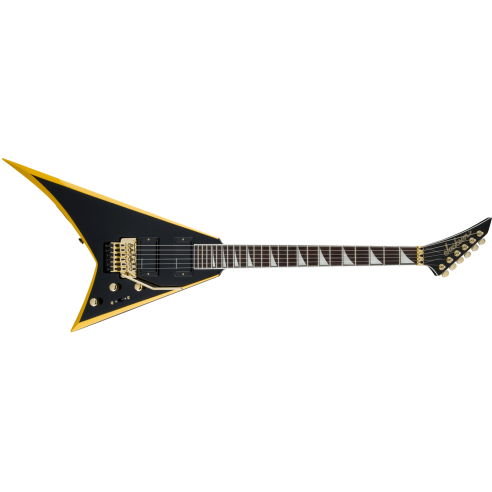 JACKSON RRX24 BLACK W/YELLOW BEVELS