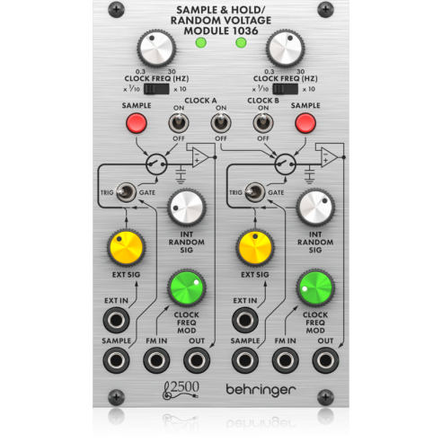 BEHRINGER SAMPLE & HOLD / RANDOM VOLTAGE MODULE 1036