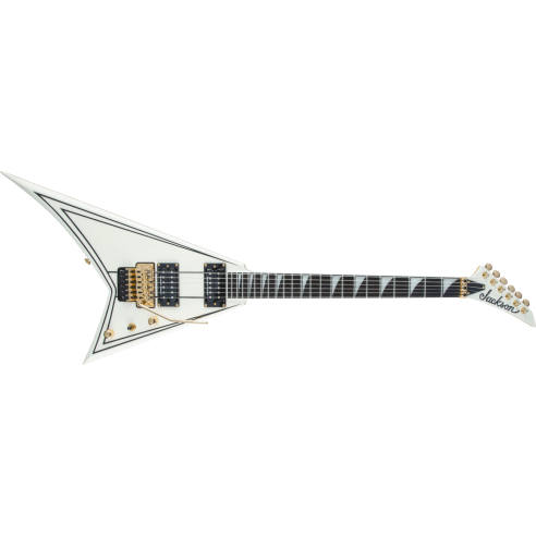 JACKSON PRO RHOADS RR3 WHITE W/BLACK BEVELS