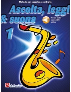 KASTELEIN/OLDENKAMP ASCOLTA LEGGI SUONA - SAX ALTO VOLUME 1 + AUDIO ONLINE