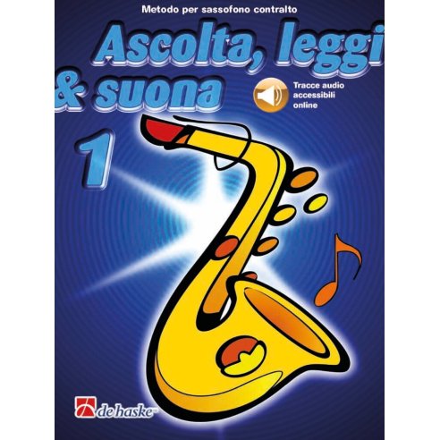 KASTELEIN/OLDENKAMP ASCOLTA LEGGI SUONA - SAX ALTO VOLUME 1 + AUDIO ONLINE