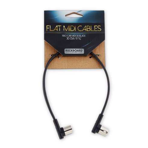 ROCKBOARD RBO CAB MIDI 30 BK FLAT MIDI CABLE BLACK