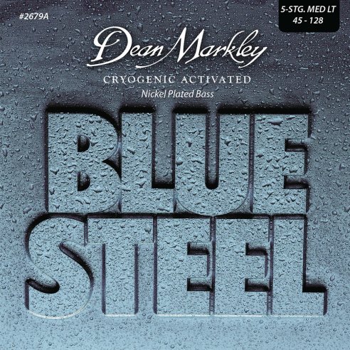 DEAN MARKLEY Corde Basso El Blue Steel 5 corde NPS 45-128