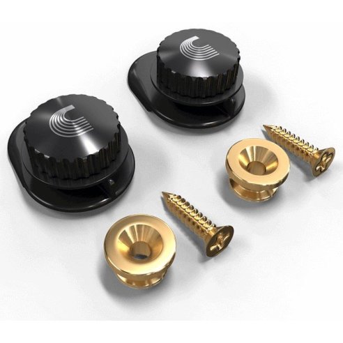 D'ADDARIO NS STRAP LOCK SYSTEM GOLD