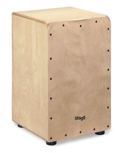 STAGG CAJ-50M-N CAJON BETULLA FRONTALE NATURAL + BORSA