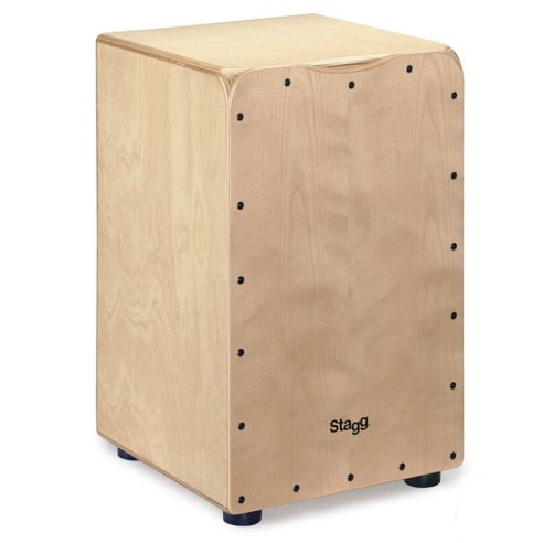 STAGG CAJ-50M-N CAJON BETULLA FRONTALE NATURAL + BORSA