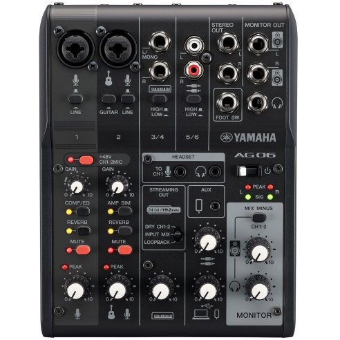 YAMAHA AG06 MK2B