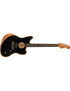 FENDER ACOUSTASONIC JAZZMASTER BLACK W/BAG