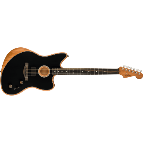FENDER ACOUSTASONIC JAZZMASTER BLACK W/BAG