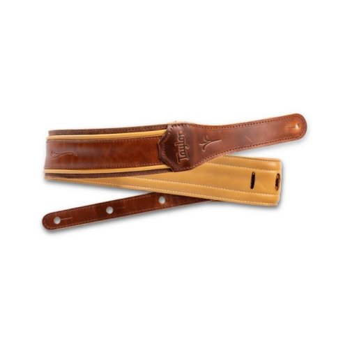 TAYLOR STRAP SPRING VINE MED BROWN LEATHER 2.5"